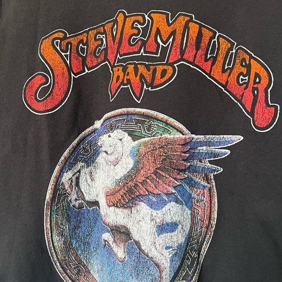 Distressed Steve Miller Band Crop - Picture 2 of 4
